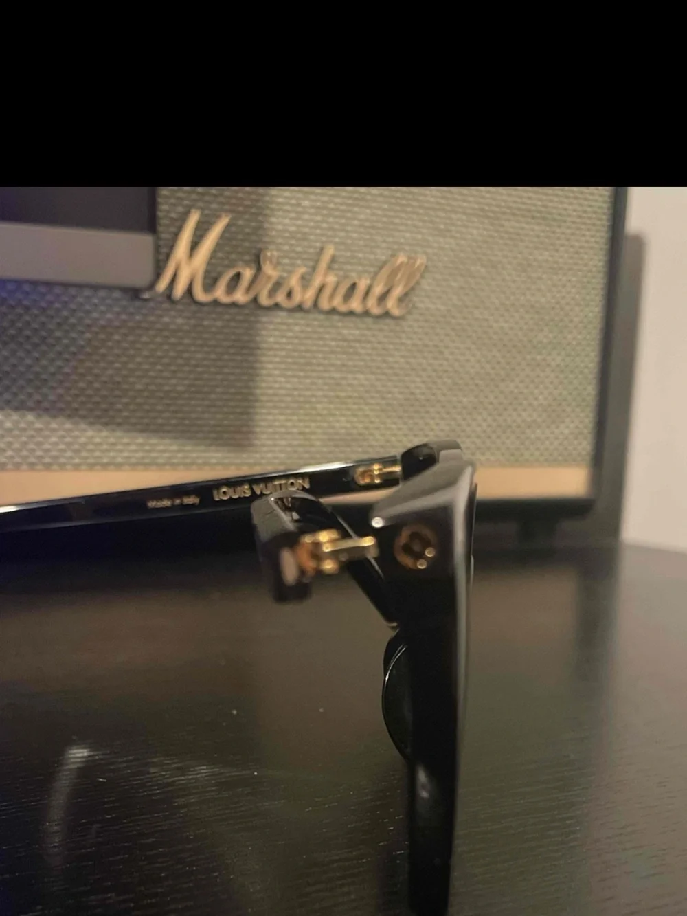Louis Vuitton Black Cat-Eye Sunglasses